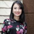 Artika Sari Devi di Jumpa Pers Film 'Sang Pemberani'