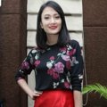 Artika Sari Devi di Jumpa Pers Film 'Sang Pemberani'