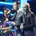 Daniel Mananta Bersama Nowela dan Husein di Grand Final Indonesian Idol 2014