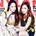 Krystal f(x) dan Jessica Girls' Generation di Majalah NYLON Edisi Juni 2014
