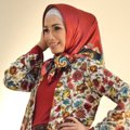 Ussy Sulistiawaty Saat Ditemui di Kawasan Kemang, Jakarta
