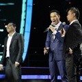Anang, Daniel dan Dhani di Panggung Result and Reunion Show