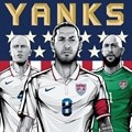 Poster Piala Dunia 2014 versi Amerika Serikat