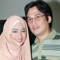 Cindy Fatikasari dan Tengku Firmansyah di Syukuran Sinetron 'Tukang Bubur Naik Haji'