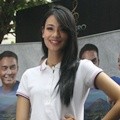 Amanda Zevannya di Konferensi Pers dan Press Screening 'Mari Lari'