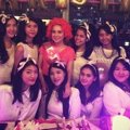 Christie Julia Saat Acara Siraman