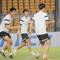 Latihan Tim Park Ji-Sung and Friends di Jakarta