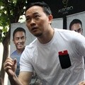 Verdi Solaiman di Konferensi Pers dan Press Screening 'Mari Lari'