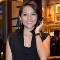 Lala Karmela Saat Ditemui di Kawasan SCBD, Jakarta