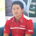 Rio Haryanto Saat Menggelar Jumpa Pers di Medan Merdeka Timur, Jakarta