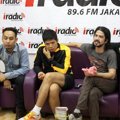 The Dance Company Saat Ditemui di Studio I-Radio, Jakarta