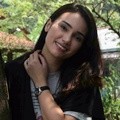 Feby Febiola di Syukuran Film 'Mengejar Malam Pertama'