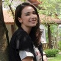 Feby Febiola di Syukuran Film 'Mengejar Malam Pertama'