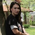 Feby Febiola di Syukuran Film 'Mengejar Malam Pertama'