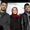 Boon Band Saat Peluncuran Single 'Doa Untuk Ayah dan Ibu'