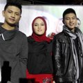 Boon Band Saat Peluncuran Single 'Doa Untuk Ayah dan Ibu'