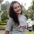 Roweina Umboh di Syukuran Film 'Mengejar Malam Pertama'