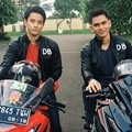Billy Davidson Bersama Rangga Azof di Lokasi Syuting