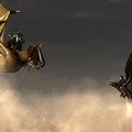Pertemuan Valka dan Cloudjumper dengan Hiccup dan Toothless