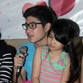 Teuku Rassya dan Afiqah di Syukuran Film 'Cerita Cinta'