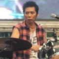 Bimbim Slank di Konser Deklarasi Revolusi Harmoni