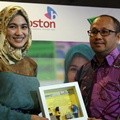 Alyssa Soebandono dalam Launching Kerjasama Infaq via Kasir
