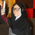 Dewi Sandra Saat Rekaman Single 'Aku Pulang'