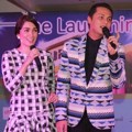 Ussy Sulistiawaty dan Andhika Pratama Saat Tampil di Kawasan Benhill, Jakarta