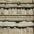 Dinding Ukiran Rani-ki-Vav Stepwell di Patan, India