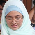 Marshanda Saat Proses Mediasi di Kantor KPAI