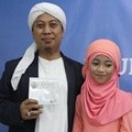 Opick Bersama Putrinya Ghaniya D'Salma Firdaus