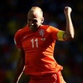 Arjen Robben dari Belanda Unggul Atas Meksiko 2-1