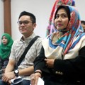 Ben Kasyafani Saat Hadir di Sidang Lanjutan Perceraian