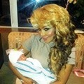 Lil' Kim Bersama Anak Perempuannya