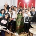 Suasana Saat Latihan Menjelang Konser 'Salam Dua Jari'
