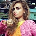 Cara Delevingne Majalah Vogue Brasil Edisi Februari 2014