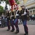 Upacara Kemerdekaan di Kedutaan Amerika Serikat di Moskow