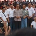 Jokowi Hadir Didampingi Anies Baswedan