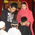 Donita dan Adi Nugroho Gelar Buka Puasa Bersama di Restoran Sushi Miya8i