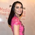 Atiqah Hasiholan di Panasonic Media Gathering