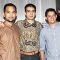 Teuku Wisnu, Manoj Punjabi, dan Andrew Andika Saat Buka Bersama MD Entertainment