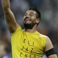 Kiper Argentina Sergio Romero Rayakan Keberhasilan Timnya