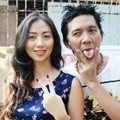 Bimbim Slank dan Istri Saat Pemilu Presiden 2014