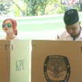 Mulan Jameela dan Ahmad Dhani Saat Mengikuti Pilpres 2014
