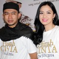 Alfie Alfandy dan Revalina S. Temat di Premiere Film 'Hijrah Cinta'