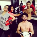 Eva Celia, Tara Basro, Reza Rahadian dan Nicholas Saputra di Film 'Pendekar Tongkat Emas'