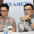 Brandon Nicholas Salim dan Helmy Yahya di Jumpa Pers Program Baru Trans TV