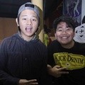 Alvaro Maldini dan Teuku Rizky di Acara Ulang Tahun Inbek Manajemen