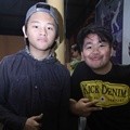 Alvaro Maldini dan Teuku Rizky di Acara Ulang Tahun Inbek Manajemen