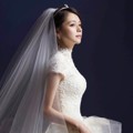 Cantiknya Vivian Hsu Kenakan Gaun Pengantin